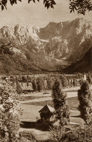 The Ravenska Kočna Valley between World War I and World War II