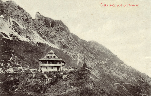 The Czech hut after World War I, 1919