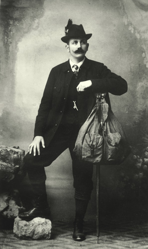 The first cottager on the Czech hut Jernej Krč